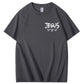 Jesus Forgive Pattern Print 100%Cotton T-Shirt