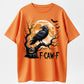 F-CAW-F Gothic Raven Full Moon Halloween Tee