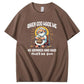 When God Made Me He Grinned And Said This'll  Be Fun Jesus Making Ceramics Pattern  Print 100%Cotton T-Shirt