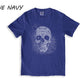 Halloween Shirt, Skull T shirt, Unisex T-shirt, Women's T-shirt, Spider Shirt, Retro T-shirt, 100% Cotton