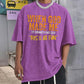 When God Made Me He Grinned And Said This'll Be Fun Pattern Crew Neck T-Shirt