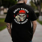 Dirty Hands Clean Money  Pattern Print 100%Cotton T-Shirt