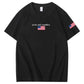 Jesus And America Pattern Print T-Shirt