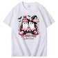 In October We Wear Pink Say Boo To Cancer Pattern100% Cotton T-Shirt