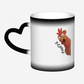 Heat-Sensitive Color-Changing! F-Caw-F Chicken Funny Mug
