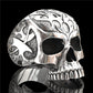 Gothic Skull Sterling Silver Ring