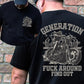 The Ture FAFO Generation X Skull Double-Sided Custom Shirt, Proud Member Of The Fuck You Feelings Sweatshirt