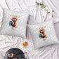 Funny F-CAW-F Rooster Christmas Pillow Cover (Set of 2)