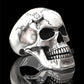 Gothic Skull Sterling Silver Ring