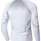 Men's Slim Fit Graphic Long Sleeve Performance Training Shirt