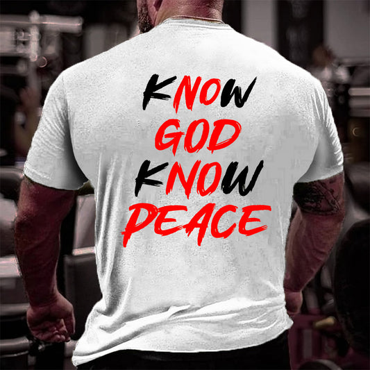 GEN X Know Jesus Know Peace Sweatshirt - Gift Christian Religious Catholic God Faith