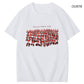 Horror Story Sarcastic Funny Art Pattern Print T-Shirt