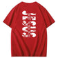 Jesus The Way The Truth The Life  Pattern Print Crew Neck T-Shirt