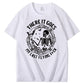 There It Goes My Last Flying Fuck  Pattern Print 100%Cotton T-Shirt