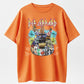 Def Leppard Guitar Collage Rock Band Tribute Organic Cotton Unisex T-Shirt