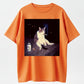 Cool Smoking Cat T-Shirt – Stand Out with This Quirky Retro Design