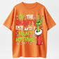 100% Cotton "On The Naughty List And I Regret Nothing" Christmas Graphic T-Shirt