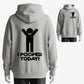 Premium Custom 'I Pooped Today! Hilarious Graphic Hoodie - 100% Cotton