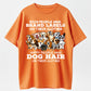 Funny Dog Hair Graphic Tee - Rich vs Happy People Quote Cotton Unisex Streetwear T-Shirt