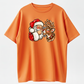 Santa and Reindeer Christmas Shirt, Cute Santa Boop Graphic Tee, Vintage Christmas T-Shirt, Funny Holiday Shirt, Unisex Christmas Gift