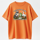 I Tried to Form a Gang But It Turned Into a Book Club Shirt, Funny Reading Tee, Raccoon Frog Goose Graphic T-Shirt