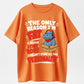 100% Cotton Funny Hippo Personality Graphic T-Shirt Plus Size