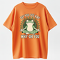 Funny EFF YOU SEE KAY Frog Meditation Graphic T-Shirt