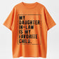 Daughter-in-Law Shirt, Comfort Colors Dad Tee, Funny Father-in-Law Gift, Perfect Father’s Day Present from Daughter-in-Law