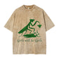 Urbntees Girls Will Be Girls Praying Mantis Vintage Washed Organic Cotton Unisex T-Shirt