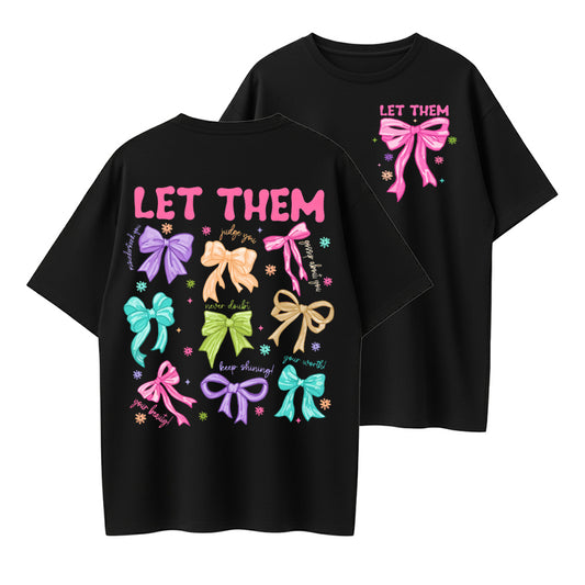 Urbntees Let Them Misunderstand Judge Gossip Never Doubt Keep Shining Pure Cotton T-Shirt