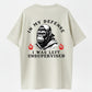 100% Cotton "In My Defense I Was Left Unsupervised" Monkey Graphic T-Shirt