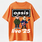 Oasis x Wallace & Gromit Britpop Nostalgic Tour T-Shirt