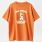 100% Cotton "Tall Enough To Break Your Kneecaps" Funny Bunny Graphic T-Shirt