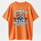 Graphic T-Shirt, Funny Raccoon Print, Everyone Relax I'm Professionally Developed, Vintage Animal Graphic Tee, Casual Everyday Shirt
