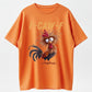F-CAW-F Chicken Humor Shirt,Silly Farm Animal Graphic Tee