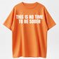 Urbntees This Is No Time to Be Sober Funny Drinking Graphic Pure Cotton T-Shirt