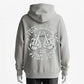 Street Skull Middle Finger Attitude Hoodie