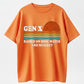 Gen X Raised On Hose Water And Neglect Vintage T-Shirt - 100% Cotton Heavyweight