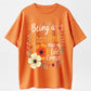 Urbntees Being a Grandma Makes My Life Complete Floral Grandma Pure Cotton T-Shirt