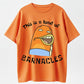 This Is a Load of Barnacles Funny SpongeBob Style Organic Cotton Unisex T-Shirt