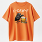 F-Caw-F Funny Crow Drinking Beer Graphic Tee