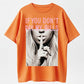 Urbntees If You Don't Pay My Bills Don't Talk To Me Funny Graphic Pure Cotton T-Shirt
