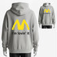 All-New “I'm lovin' it” Fast Food Parody Lowbrow Adult Humor Hoodie
