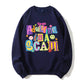 100% Cotton "Adulting is a Scam" Sweatshirt – Colorful Humor & Relatable Life Tee