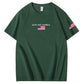 Jesus And America Pattern Print T-Shirt
