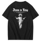Jesus Is Being Pattern Crew Neck T-Shirt