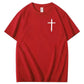 Save Me Pattern Crew Neck T-Shirt