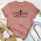 God Is Good All The Time Pattern Round-Neck T-Shirt