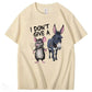 I Don't Give A Rats Ass Mouse & Donkey T-Shirt