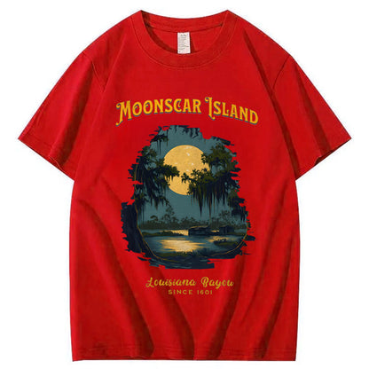 Moonscar Island 100% Cotton T-Shirt